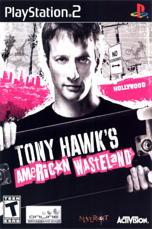 tony hawk american wasteland clean cover art